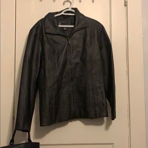 Leather jacket